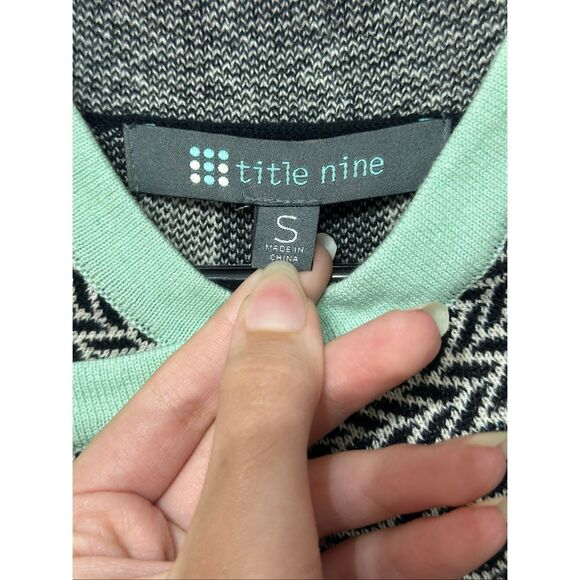 NWOT Title Nine Extra Fine Merino Wool Sweater Dress Mini Women’s Small - Picture 4 of 9